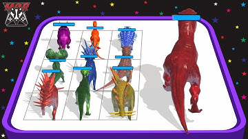 T-Rex! Merge Master Dinosaur Monster Fusion Gameplay 1 Walkthrough, Dinosaurus, Dino