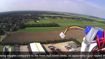 Ripping EZ* wings off CRASH and flying the teksumo PART 1/2