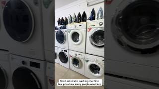 Low price washing machine Used automatic washing machine low price how many people want buy