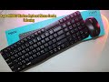 Rapoo X1800S Wireless Optical Mouse and  Keyboard Combo