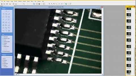 Caltex Measurement Software IMS 1000 infinity depth of field demo 4