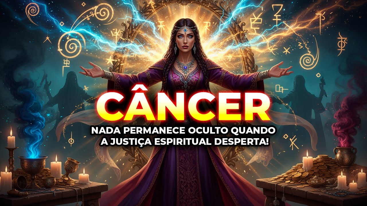 CÂNCER ♋ Feitiço REVELADO! Queriam o seu brilho… mas o Universo vai cortar!