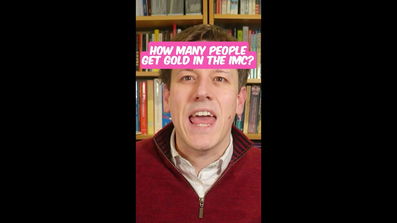 How many people get gold in the ukmt intermediate maths challenge