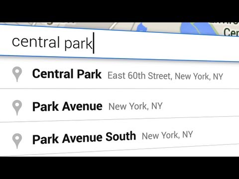 How to use the new Google Maps: Search
