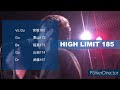 【LIVE】#W　　　HIGH LIMIT 185    at  吉祥寺BLACK&amp;BLUE  2023/09/02