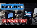 RADTEL RT-730 , 10 WATTS IP67 6 BAND HAM RADIO & AIRBAND