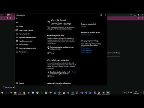 Can't download file Failed Virus Detected