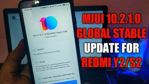 MIUI 10.2.1.0 GLOBAL STABLE UPDATE | ROLLING OUT OTA LINK | LOTS NEW FEATURES | REDMI Y2/S2