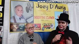 Preview: Count Gregula interviews actor Joey D'Auria (former Bozo the Clown from WGNTV)