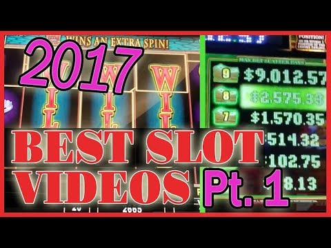 🎉 2017 BEST SLOT VIDEOS 🔥 Pt1✦ WINS of $500++ ✦ Slot Machine Pokies w Brian Christopher