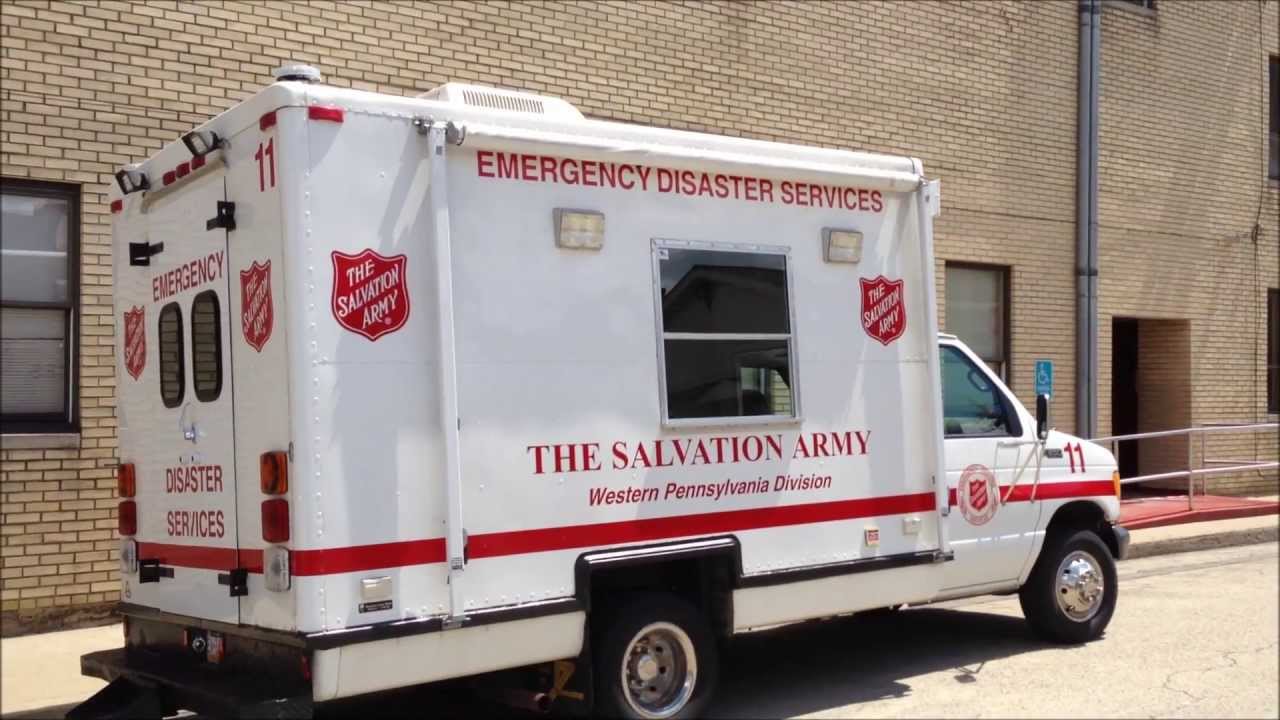 SALVATION ARMY EMERGENCY DISASTER SERVICES UNIT 11 FROM WESTERN
