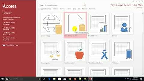 Microsoft Access 2013 Tutorial - Creating Forms - Access 2013 Tutorial for Beginners