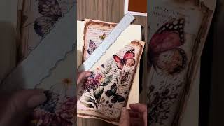 ASMR Junk Journal With Me: Relaxing Paper Sounds & Creative Crafting