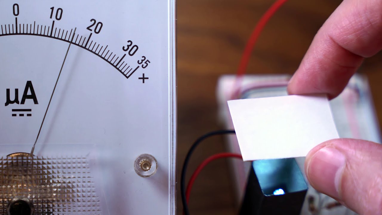 Fototransistor als Linien- und Abstandsensor