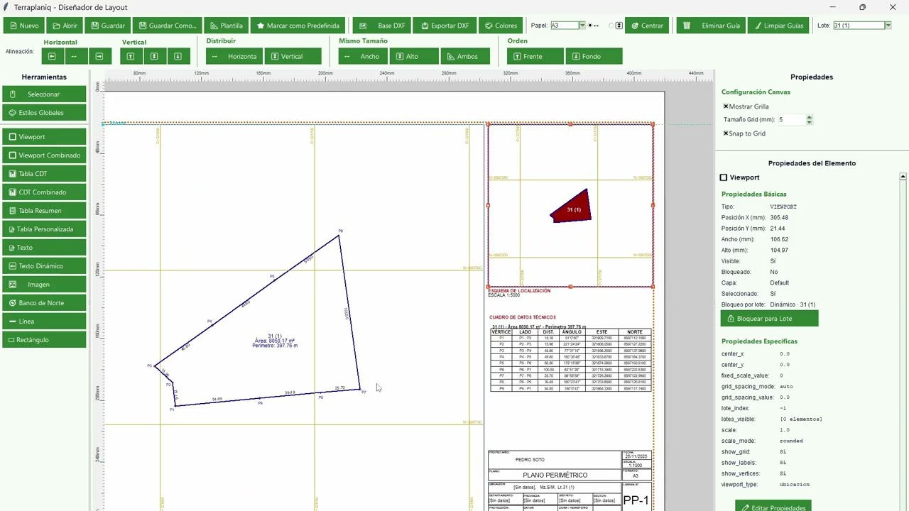 Terraplaniq Layout Designer: Automatiza tu DXF, Viewport, Escala y Grilla en un Solo Clic