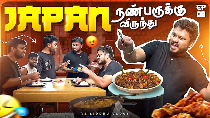 Siddhu's Special Japan Chicken😋✨ | Japan Ep- 8 | Vj Siddhu Vlogs