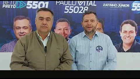 Beto Preto e Paulo Vital.