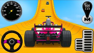 Formula Car Ramp Racing Stunt - Mega Ramp Formula Impossible Tracks - Android Gameplay #8