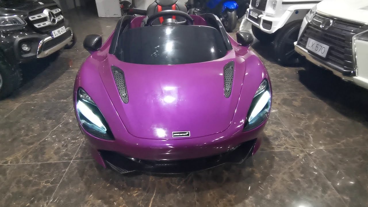 Детский электромобиль mclaren