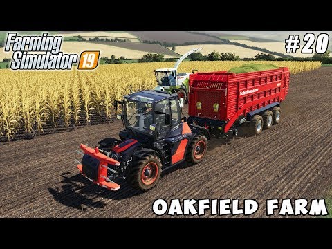 harvesting-corn-silage-with-syn-trac-|-oakfield-farm-|-farming-simulator-19-|-timelapse-#20