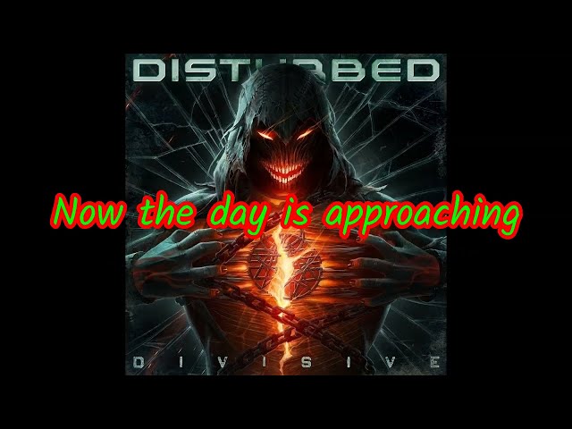 DISTURBED - UNSTOPPABLE (Lyric Video) class=