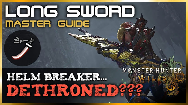 Long Sword is GOD TIER in Monster Hunter Wilds | NEW BEST Combos | 太刀 Master Guide MHWs