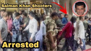 Salman Khan Shooters Arrested by Mumbai Police From Gujarat, Spotted at Mumbai Airport