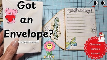 Simple Envelope Project for Junk Journals | Pretty, Easy & Beginner-Friendly