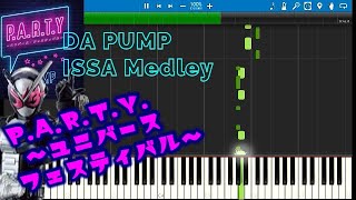 [Tutorial] Kamen Rider Zi-O movie medley「P.A.R.T.Y. ～ユニバース・フェスティバル～」DA PUMP劇場版 仮面ライダージオウ 主題歌 メドレー