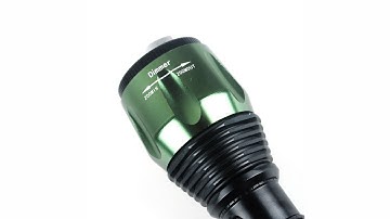 CVLIFE 1800Lm Zoomable CREE T6 LED Lamp Light Flashlight Torch Free 18650 & 2 Chargers