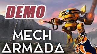 Mech Armada | rogue like por turnos donde creas robots unicos | Juegos por eclosionar | early access