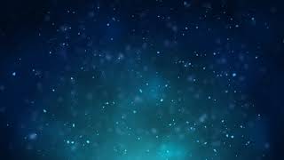 Blue Dust Particles || Free Animation Loop Background