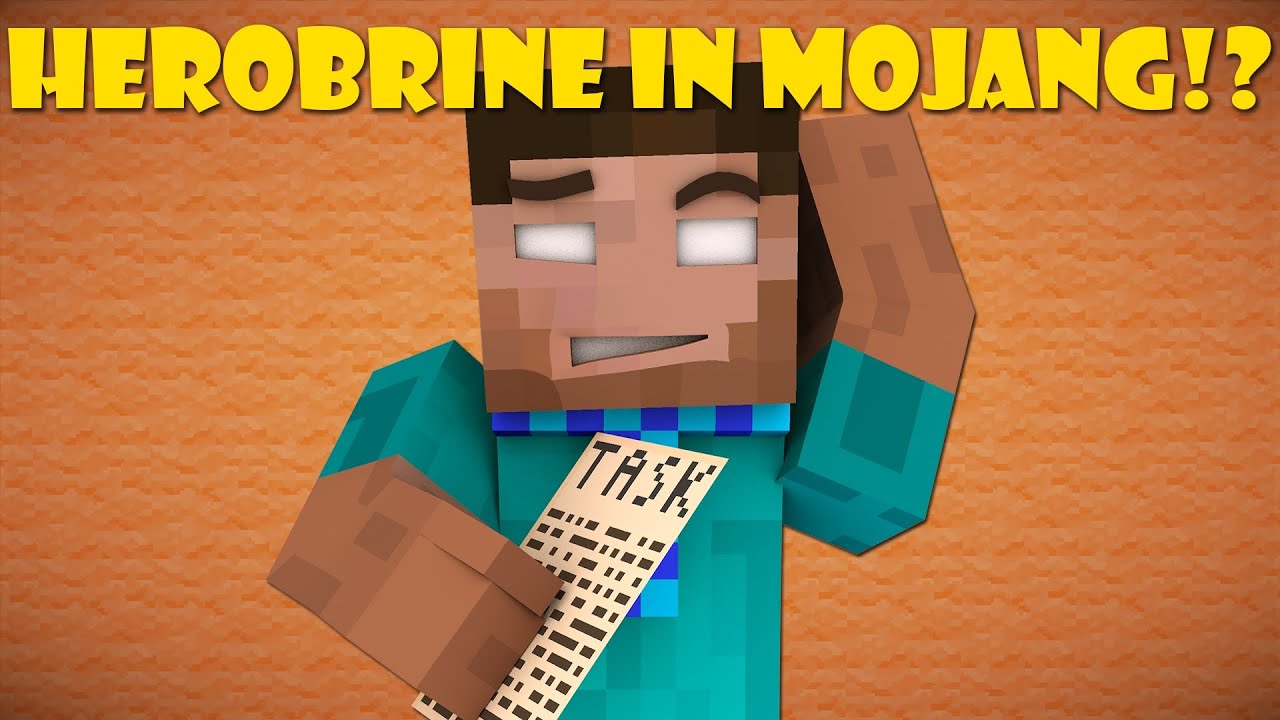 If Herobrine Worked For Mojang - Minecraft - YouTube