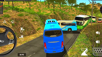 Bus Simulator Indonesia Coach bus driving | Euro bus simulator 2025 Android gameplay  part#6