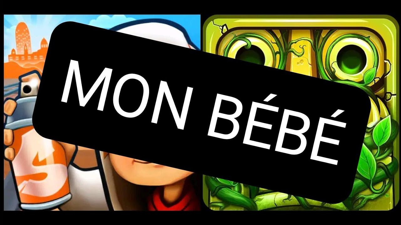 Subway Surfers et Temple Run 2 🎵 Musique 🎧 de MON BÉBÉ