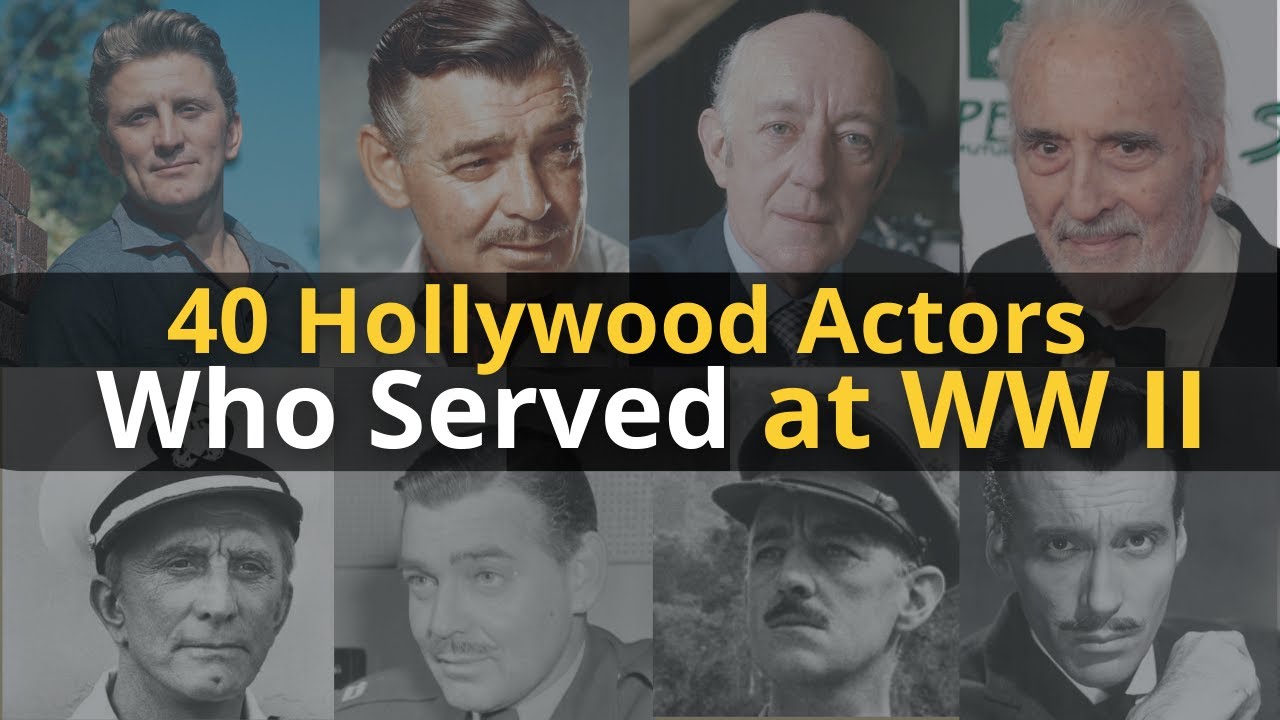 45 Famous Hollywood Actors Who Served in World War II | Golden Age ...