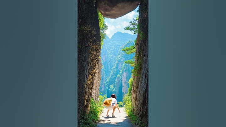 She Thought It Was Just a Hike… Until the Rock Fell! 😱 #shorts