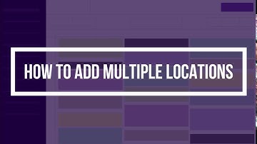 How to add multiple locations in Picktime?