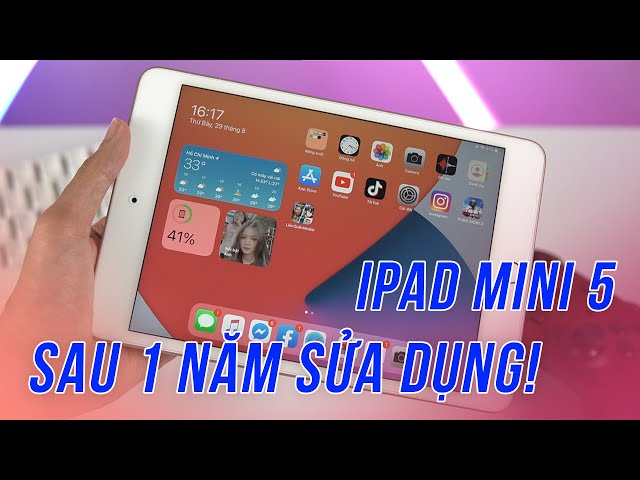 iPad Mini 5 Sau 1 Năm Sử Dụng - iPad Ngon Nhất Tầm Giá, Hiệu Năng Đỉnh Game Ngon, Pin Trâu...