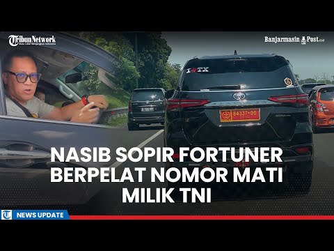 Viral Sopir Fortuner Berpelat Nomor Mati Milik TNI Marah-marah Usai Nabrak