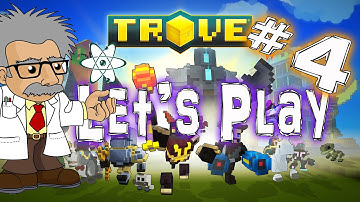 TROVE Game #4 | NEON & VALIER! MMO GAME & FIRST LOOK | TROVE Gameplay