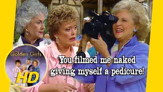 Rose Films Her Roommates While Blanche Prepares for Sorority Reunion. - Golden Girls HD