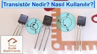 Transistör Nedir, Nasıl Çalışır, Nasıl Kullanılır? (BJT) 1/3 #11