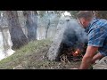 Postie With The Mostie... How To Make A Bushcraft Mud Oven...