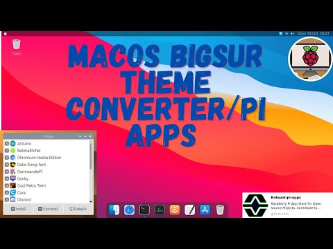 macOS BigSur Theme Converter/ Pi-Apps