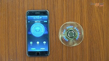 AITURE APP Control  Bluetooth LED Hand Fidget Spinner