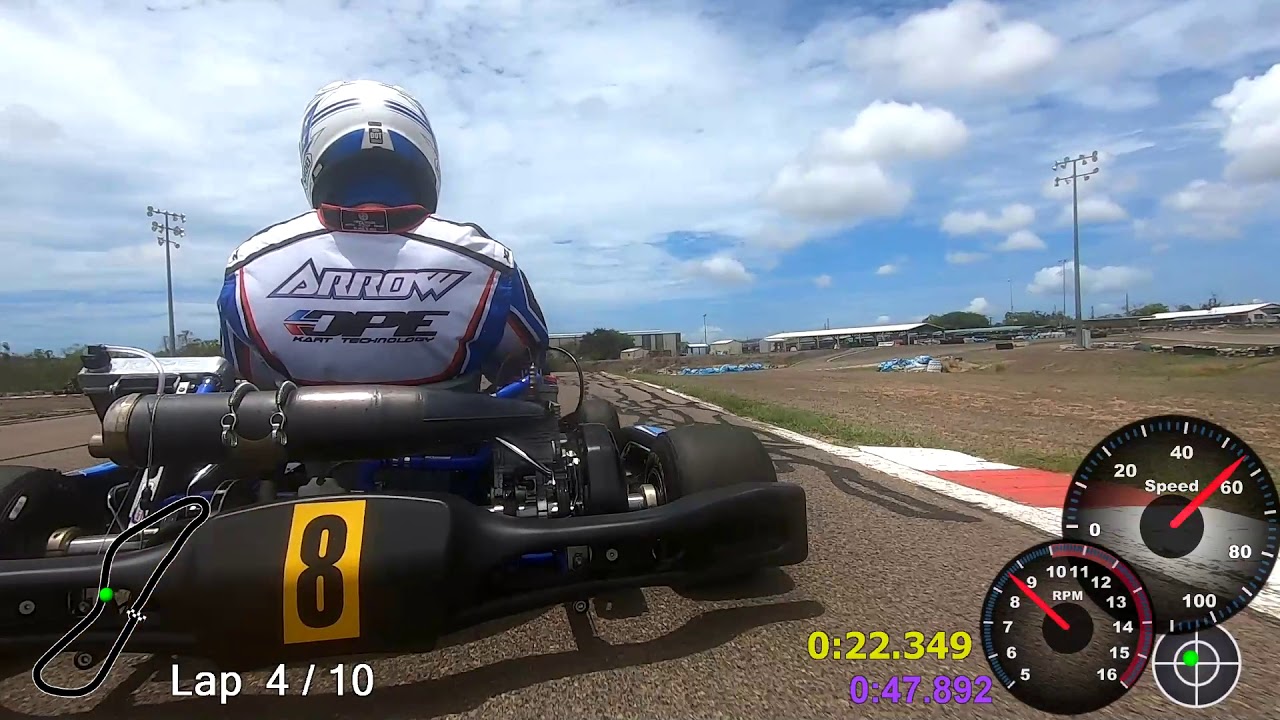 Townsville Kart Club Australia Day Heat 2 YouTube
