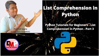 Python Tutorials for Beginners - List Comprehension in Python - Part 3