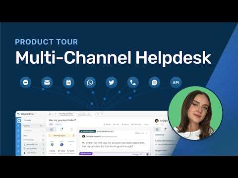 Deskpro Tour: Multi-channel helpdesk software - video from DeskPRO
