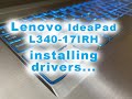 Ноутбук Lenovo IdeaPad L340 17IRH не можу поставити драйвери